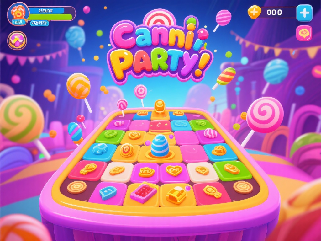 尽情畅享糖果派对的奇妙电子游戏冒险旅程