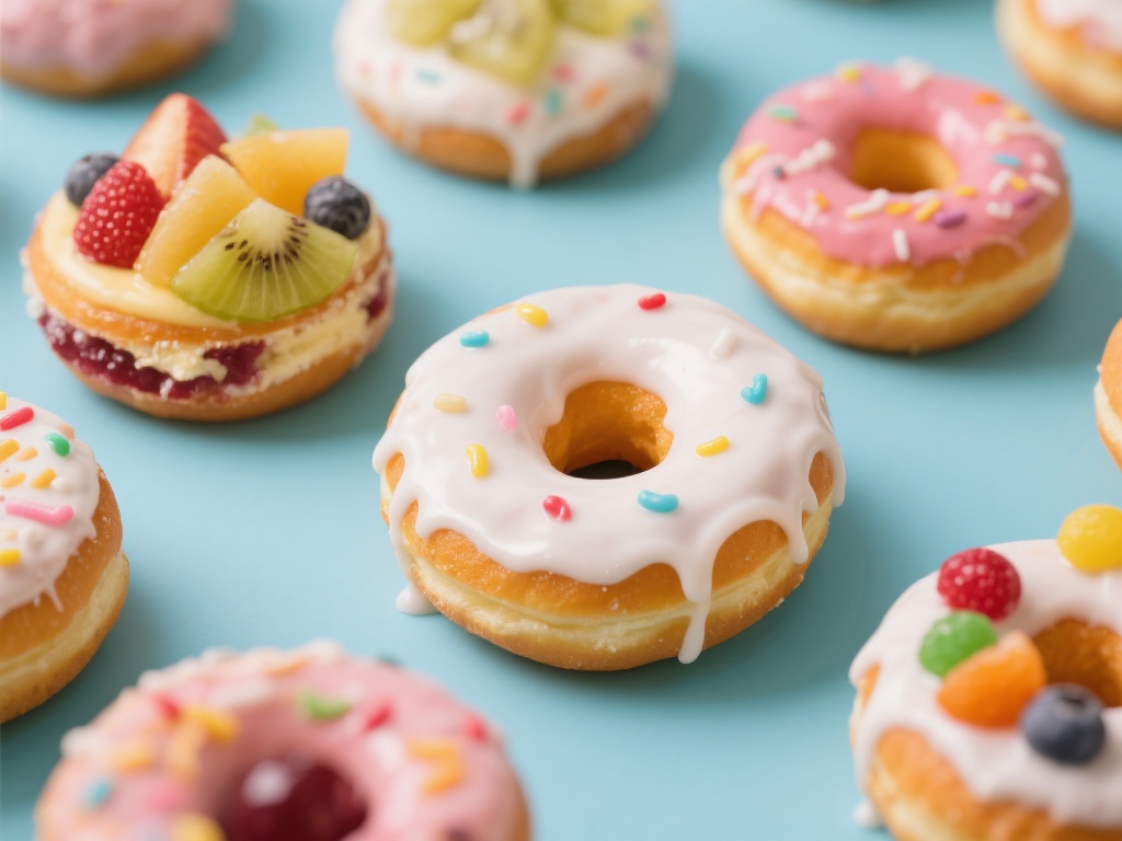 甜甜圈，带你走进味蕾的狂欢
在繁忙的日常中，当工