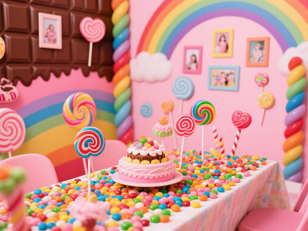 趣味无限甜蜜狂欢指南：打造梦幻糖果派对。