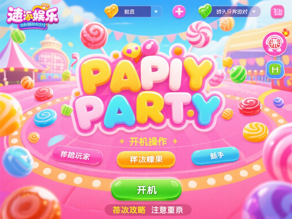 轻松掌握糖果派对：详细开机攻略与步骤教学