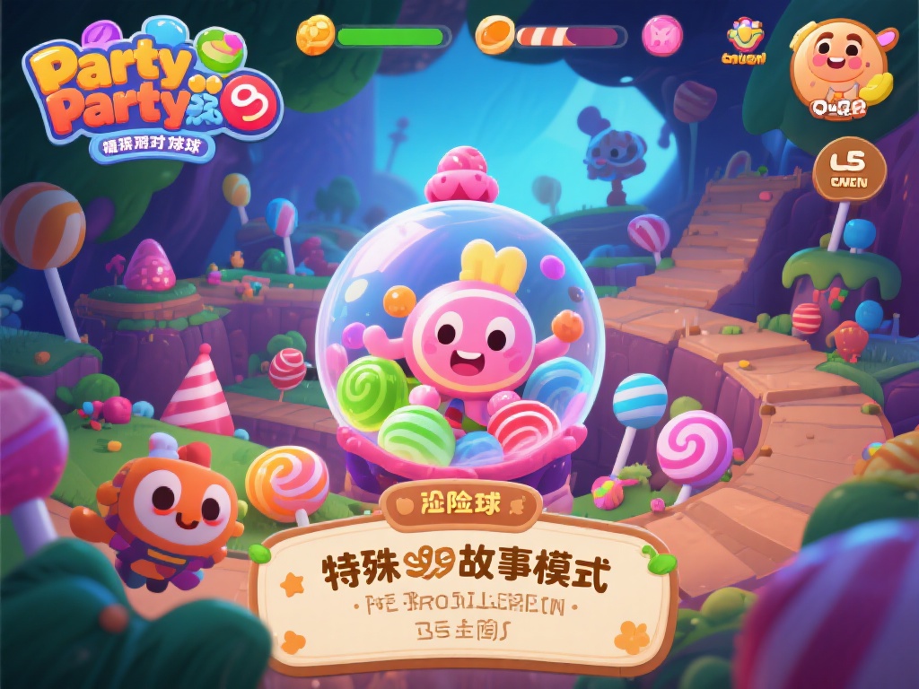 糖果派对球欢乐冒险之旅奇幻甜蜜之章