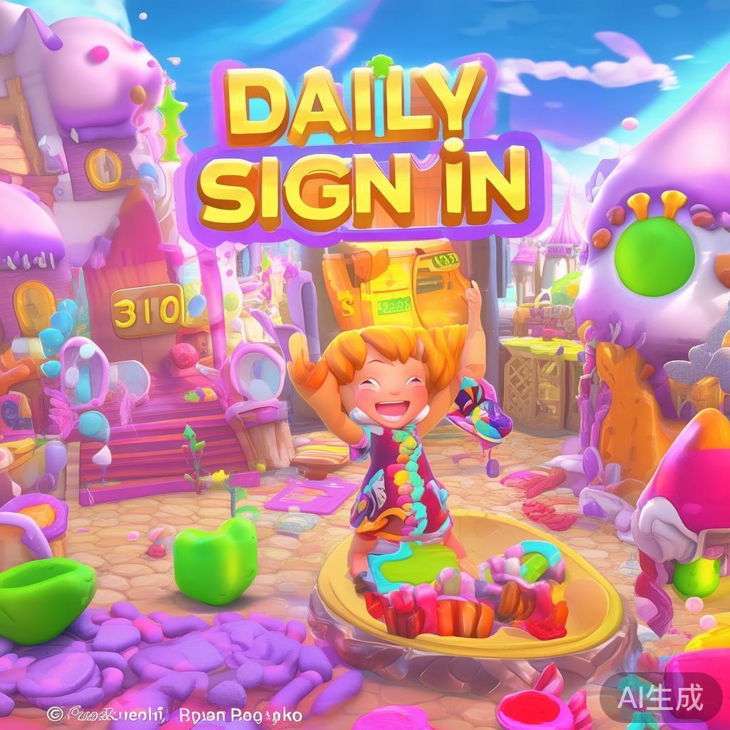 参与每日签到
每日签到是获取糖果的稳定途径之一。