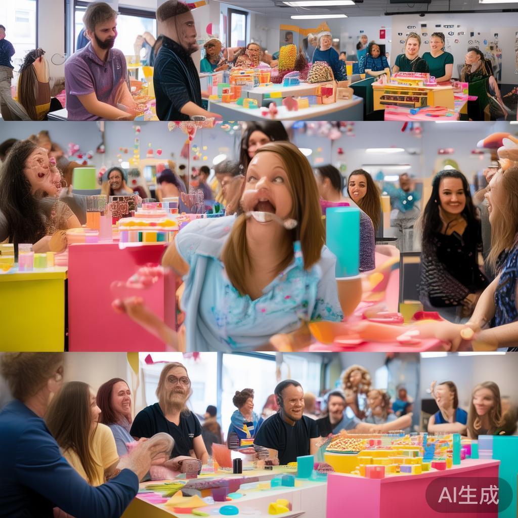 盛大开启!精彩纷呈的老板糖果派对欢乐无限尽享欢乐时光 在活动设计上注重多样化与创新,如“甜蜜任务挑战”—