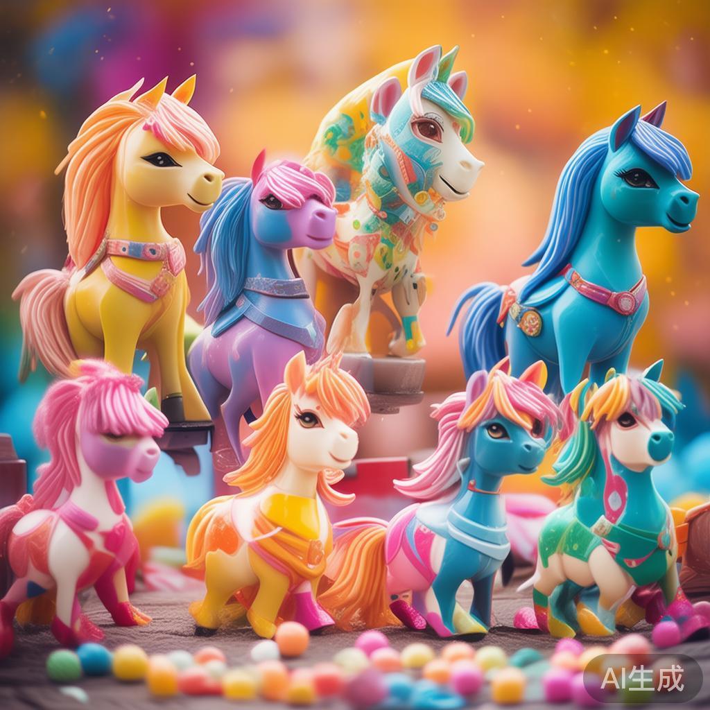 欢乐派对糖果小马的精彩世界尽情探索畅享奇幻冒险 在这个系列中,每一匹糖果小马都代表着一种不同的情感