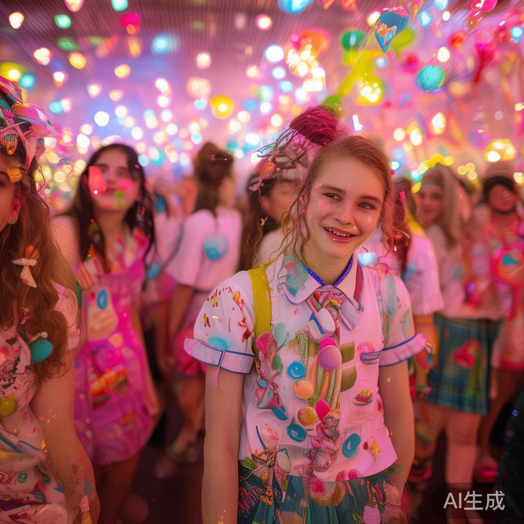 青春复古JK糖果派对狂欢盛典