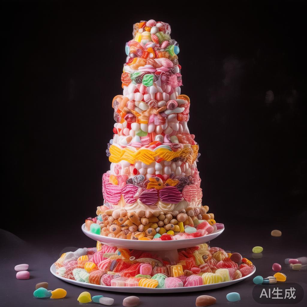 甜蜜盛宴：探索梦幻糖果派对塔的精彩世界与创意奇观