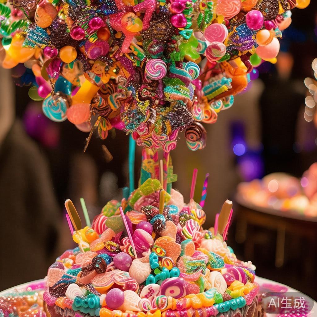 精彩纷呈的糖果派对糖果树盛大开启，与好友共度甜蜜时光，共享美味欢乐